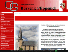 Tablet Screenshot of buervenich-online.de